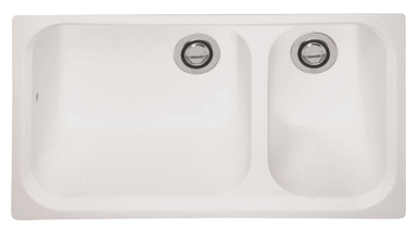 人造石洗衣槽附不銹鋼腳架 890092