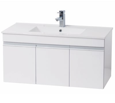 單元瓷盆浴櫃組25104-100(鋁把)1