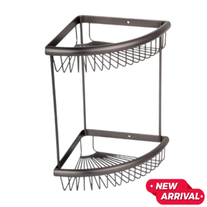 雙層轉角置物架 75042鎗灰1