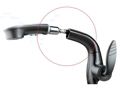 單孔面盆伸縮龍頭 313053