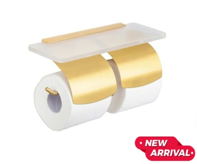 附平台雙捲衛生紙架 710321