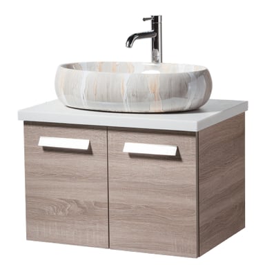 立體盆雙門浴櫃組1