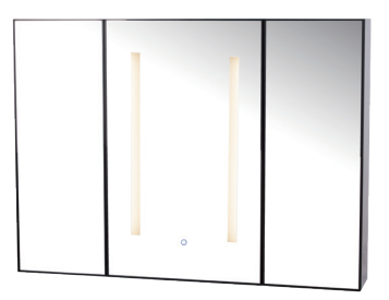 LED觸控照明鏡櫃組1