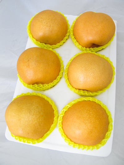 梨山雪梨32"6粒1