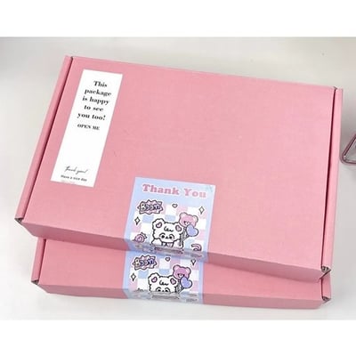 明星小卡專用 馬卡龍色系飛機盒 20 cm * 13 cm * 3 cm4