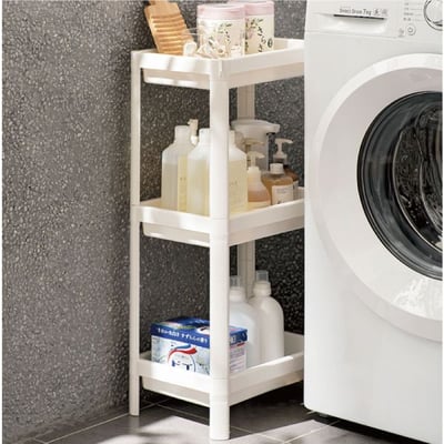 無印風多層置物架(限宅配) 加厚款 置物架 廚房 落地 臥室 多層 嬰兒 浴室 收納 儲物架6