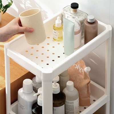 無印風多層置物架(限宅配) 加厚款 置物架 廚房 落地 臥室 多層 嬰兒 浴室 收納 儲物架3