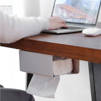 壁貼式衛生紙盒 (節省空間) 紙巾盒 衛生紙盒 免釘 免打孔 壁掛 面紙盒 可倒掛 黏貼式 衛生紙6