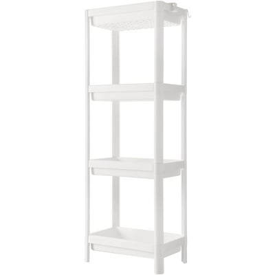 無印風多層置物架(限宅配) 加厚款 置物架 廚房 落地 臥室 多層 嬰兒 浴室 收納 儲物架5