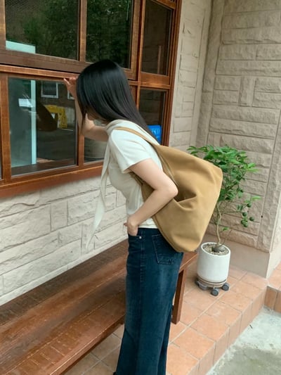 素色短袖薄款羊毛衣（附綁巾）13