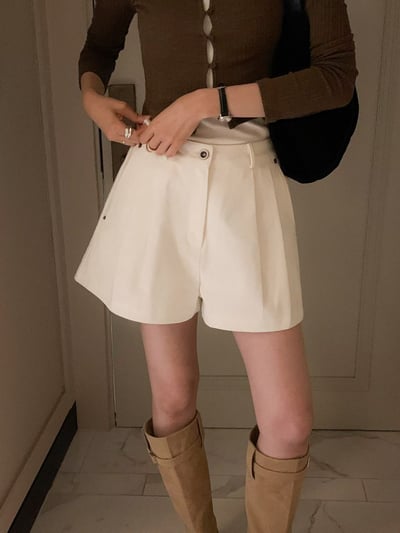 兩側打摺Ａ字短褲4