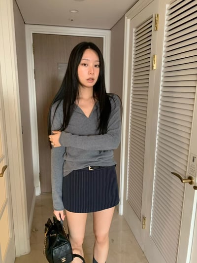 多色款開襟薄款柔軟棉Ｔ1