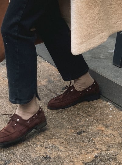 後開衩魔毛直筒黑色小腳褲3