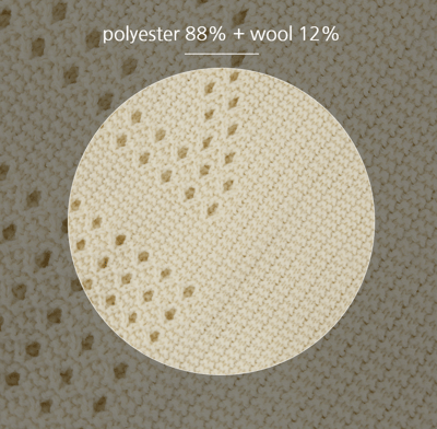 翻領洞洞針織排釦外13