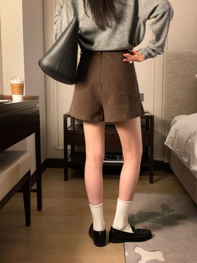 兩側打摺Ａ字短褲10