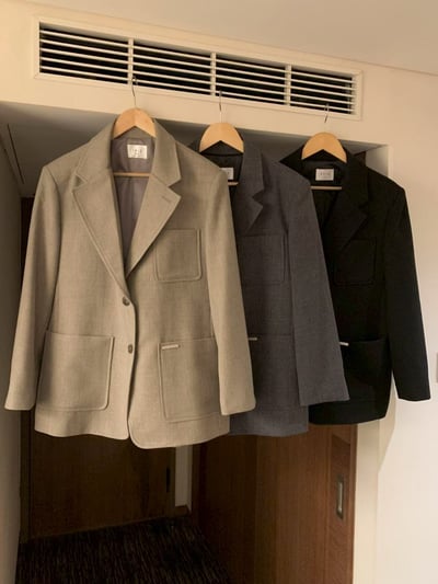 口袋金牌羊毛20％長版西外13