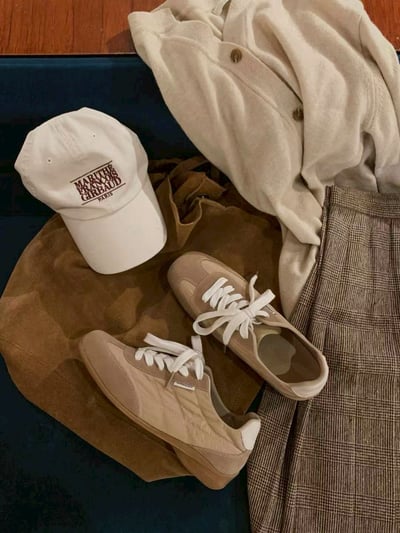 超柔軟！方頭車線軟底德訓鞋5