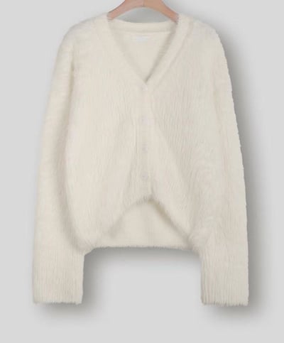 毛毛款毛排扣小外套9