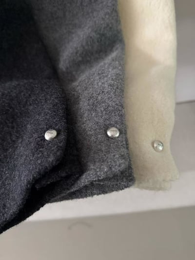 銀扣小圓牌口袋外套10