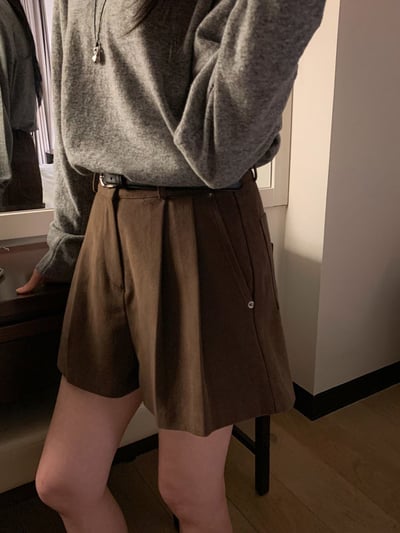 兩側打摺Ａ字短褲14