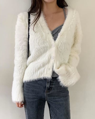 毛毛款毛排扣小外套4