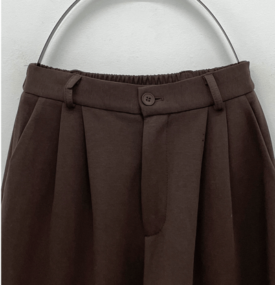 後綁帶露肩衛衣+鬆緊長褲SET18