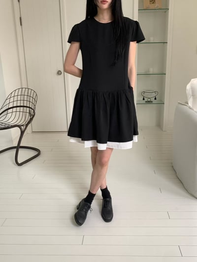 氣質公主袖小短洋1