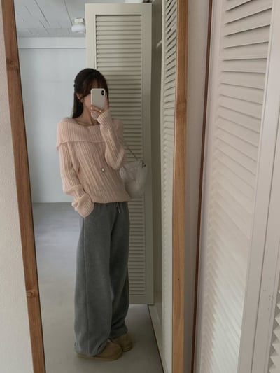 雙面穿大翻領鈕扣造型上衣8