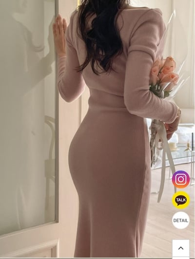 磨毛垂墜領合身彈長洋5