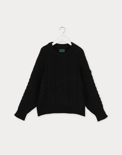 扎實磅數麻花針織衣14