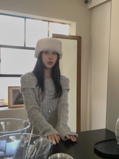 雙面穿大翻領鈕扣造型上衣5