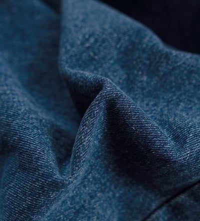 兩側壓線裁切寬版後鬆緊牛仔褲13