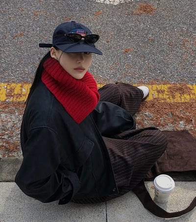 多穿法！排釦領粗坑紋針織衣14