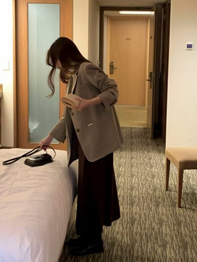 口袋金牌羊毛20％長版西外9