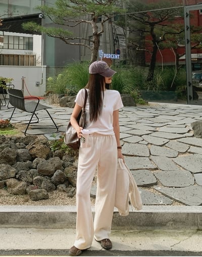 順身刷毛連帽外套＋鬆緊長褲SET4