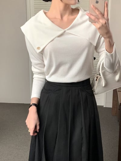 （客訂勿下單）前後大翻領金牌logo薄款棉T4