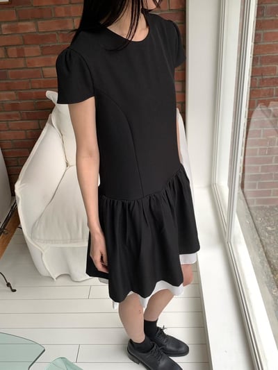 氣質公主袖小短洋4
