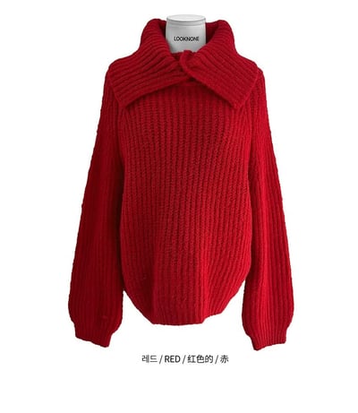 多穿法！排釦領粗坑紋針織衣18