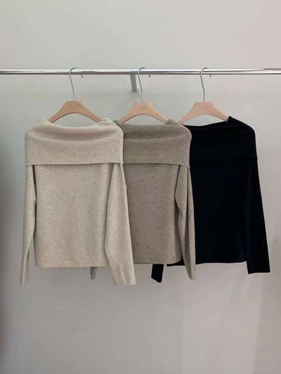 兩穿造型針織長袖T6