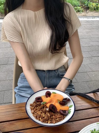 船領小光澤坑紋包袖上衣6