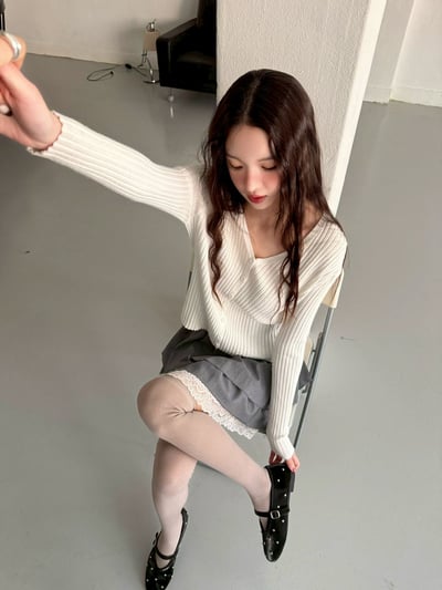 釘飾瑪莉珍平底鞋6
