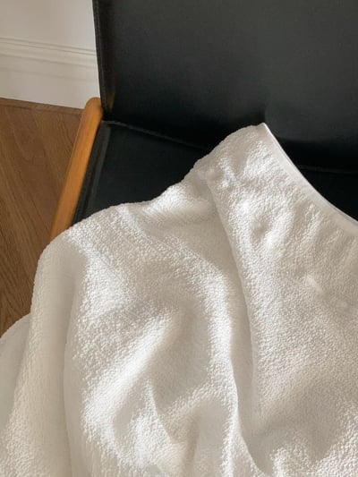捲邊壓紋皺皺鬆緊長裙8