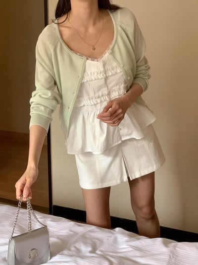 仙女吊帶蕾絲背心4