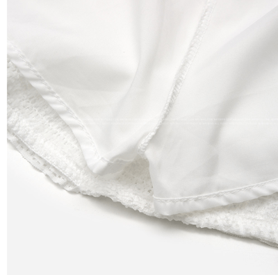 排釦蕾絲含bratop背心+短褲裙SET18