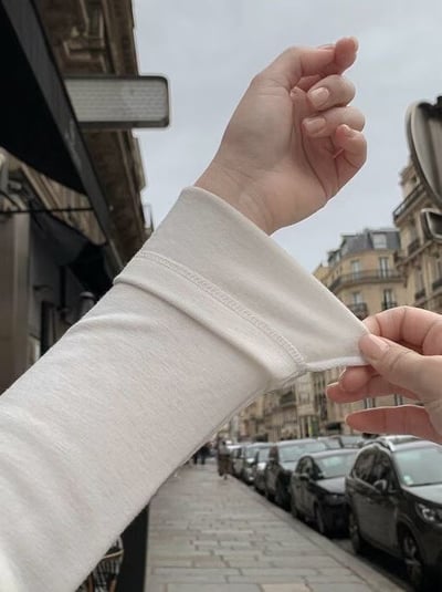 天絲高領針織打底衫（天絲20%+羊毛3%)7