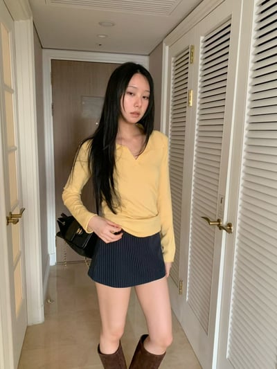 多色款開襟薄款柔軟棉Ｔ4