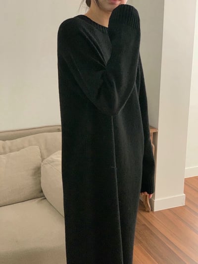 接螺紋厚磅款針織洋裝7