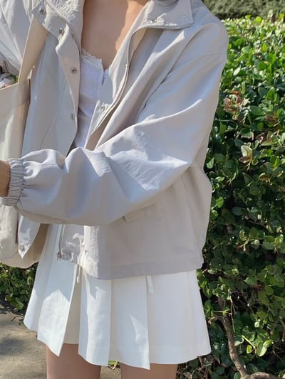 liter家蝴蝶結造型百褶短褲裙1