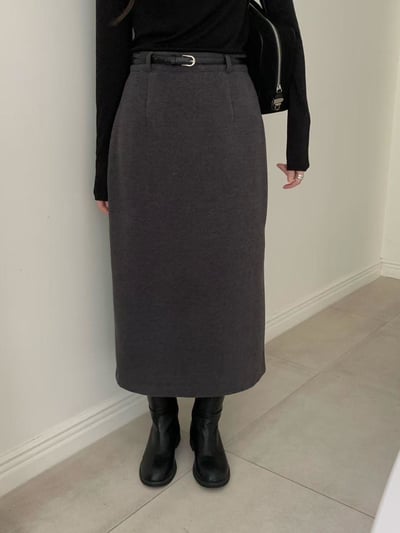 OL直筒修身長裙2