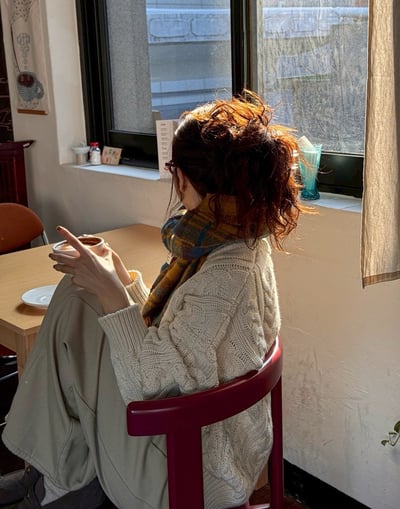 扎實磅數麻花針織衣5